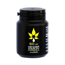 Kender Komplex  CBDA / CBD kapszula 60db / doboz – 750mg