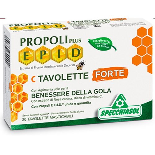 Specchiasol Propolisz tabletta koncentrátum Forte C-vitaminnal 20 db