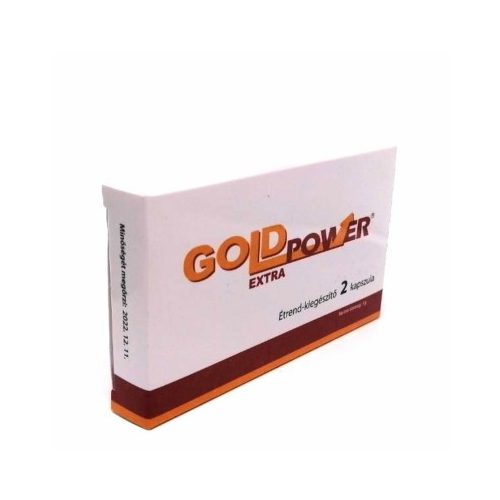 GOLD POWER Extra Potencianövelő kapszula - 2 db