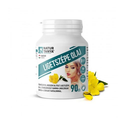 Standardizált ligetszépe olaj kapszula. Natur Tanya® 