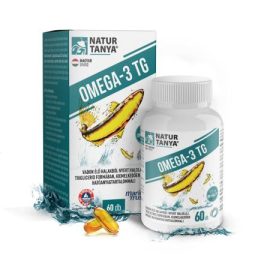   OMEGA-3 TG - Vadvízi halolaj, 3375 mg Omega-3 zsírsav tartalom Natur Tanya® 