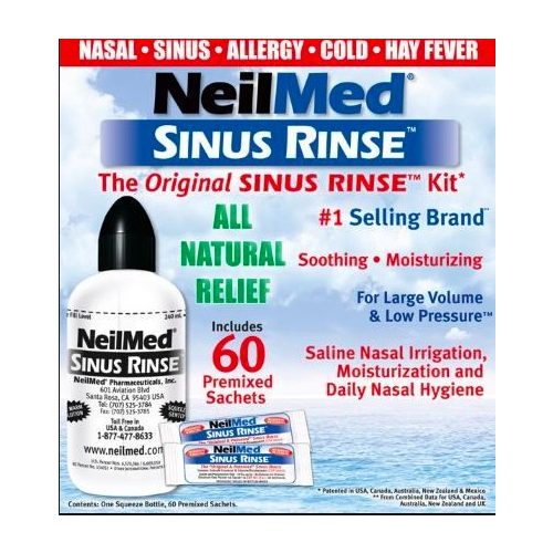 NeilMed Sinus Rinse 60 tasakos orrmosó szett (9 éven felülieknek)