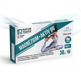 Vegán MAGNÉZIUM + AKTÍV B6 Natur Tanya® 