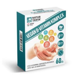 VEGÁN B-VITAMIN KOMPLEX – 8 féle B-vitaminnal