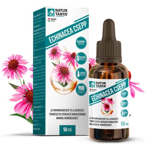 ECHINACEA CSEPP – A természetes védekező rendszer és az alsó húgyúti traktus egészségének fenntartásához Natur Tanya® 