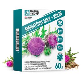   MÁRIATÖVIS MAX + KOLIN - A májműködés támogatásához Natur Tanya® 